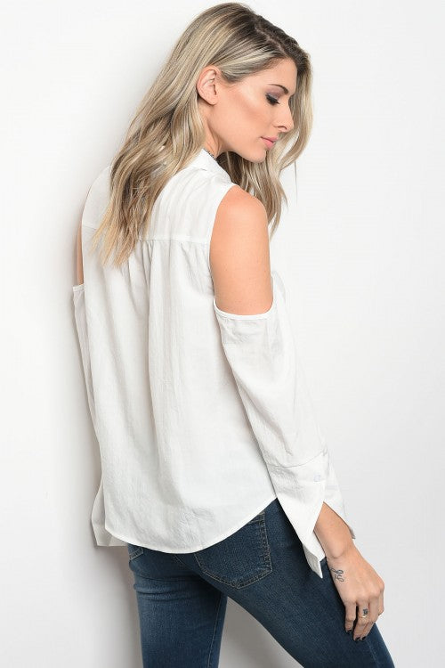 Long sleeve blouse - Savvy Selections Boutique